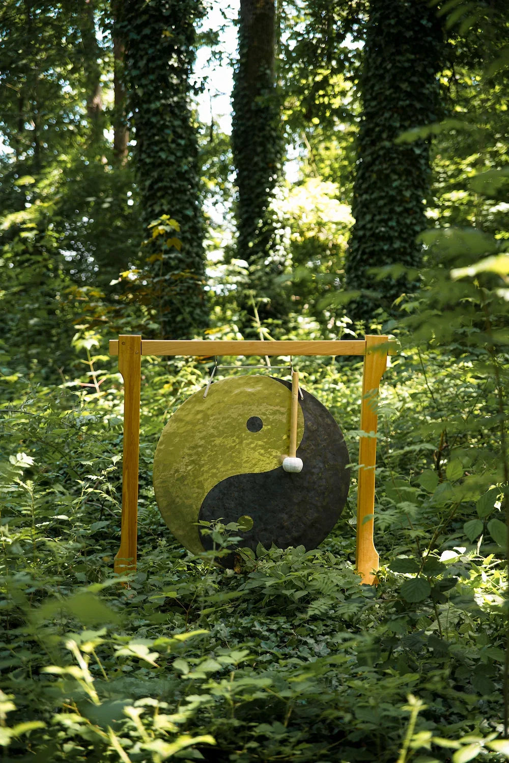 32" Wind Gong, Yin & Yang Utah Energy Healing Center