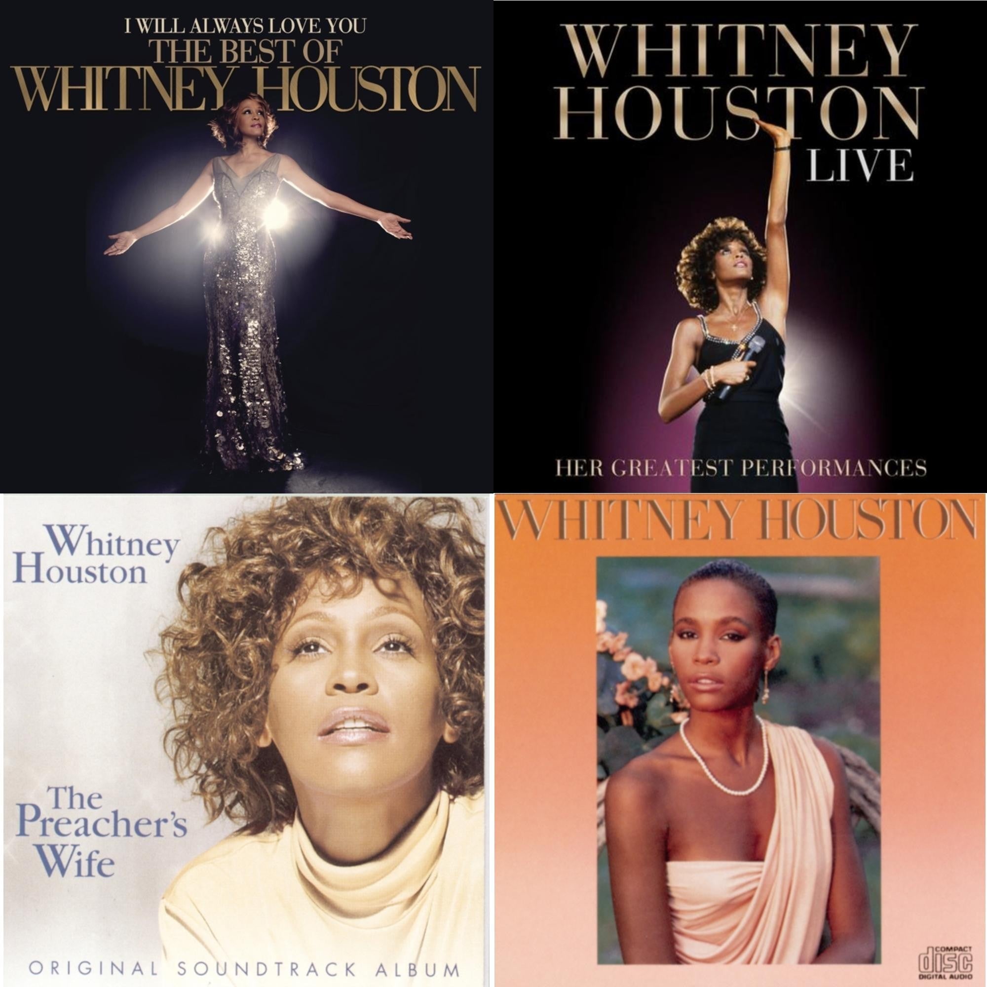 I Will Always Love You: Very Best Of & Whitney Houston Live: Her Greatest Performances & Preacher's Wife Ost & Whitney Houston Bundle Music