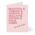 & Sober CheerNotes