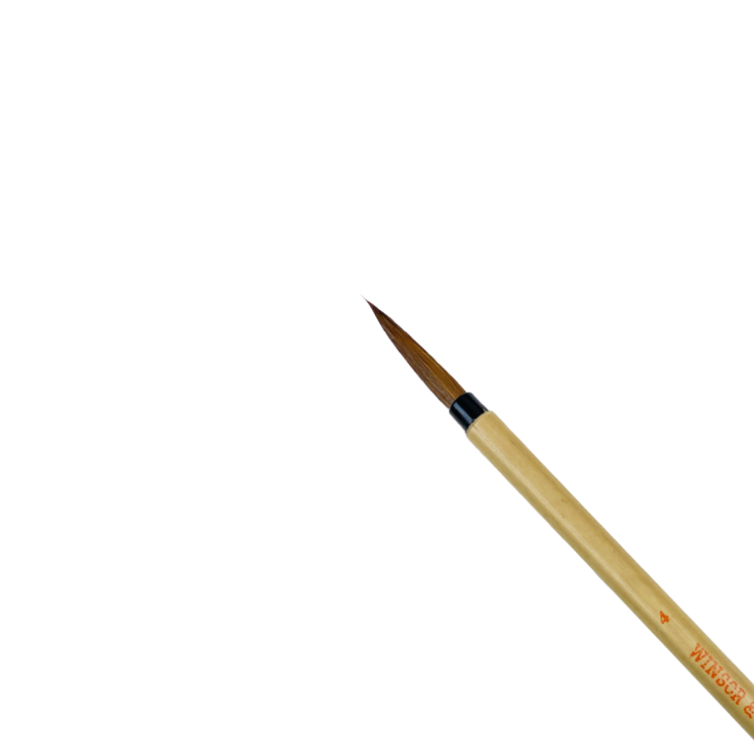 Winsor & Newton Bamboo Brush - Round Size 4 ShopSketchBox