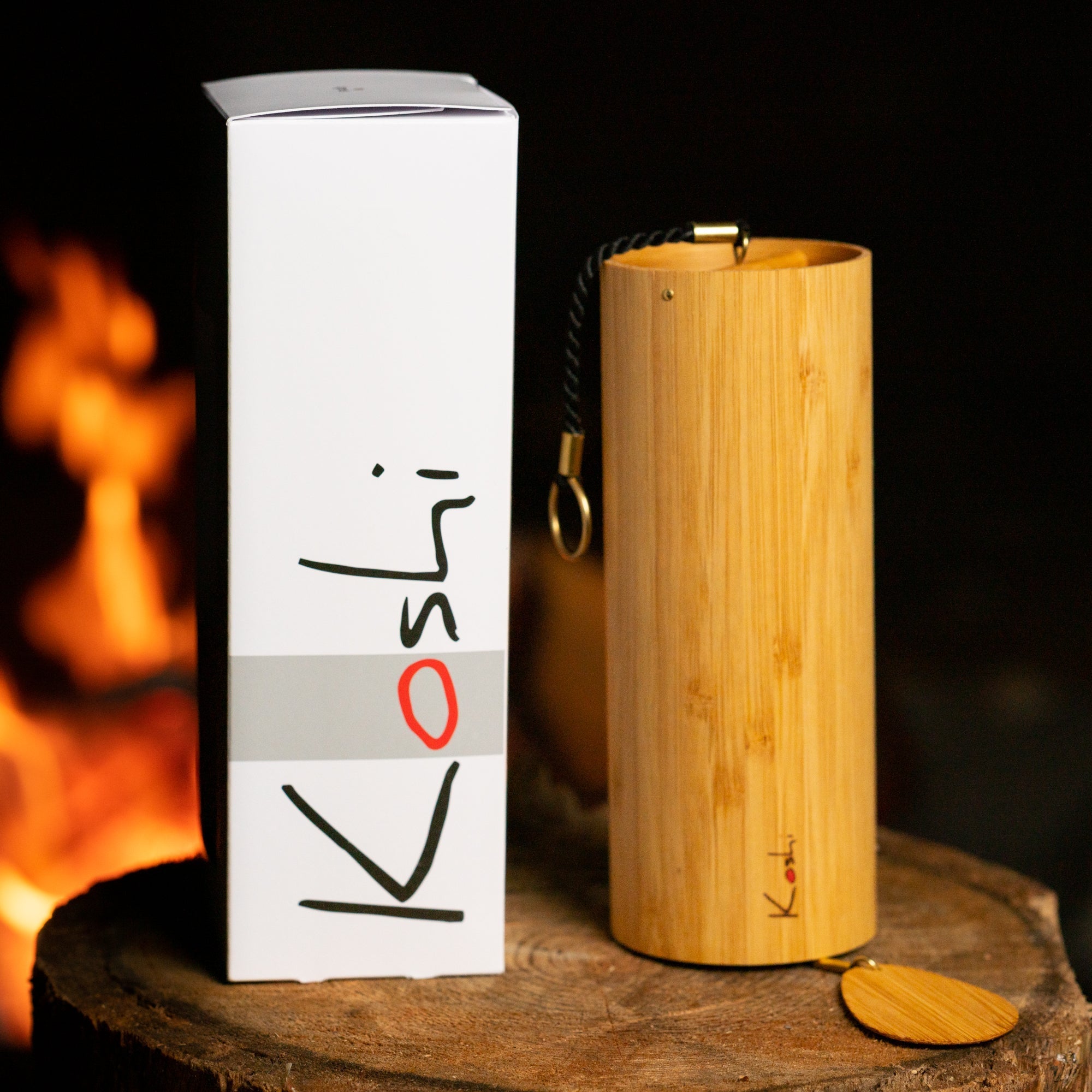 Koshi Chime Ignis (G-Major) Handcrafted Sound Healing Chime for Meditation and Sound Baths WePlayWellTogether