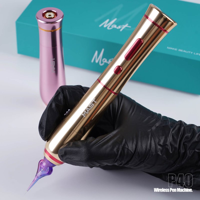 Dragonhawk Wireless Tattoo Pen Machine with 2.5MM Stroke Permanent makeup | Mast P40 INKSOULSUPPLY.COM