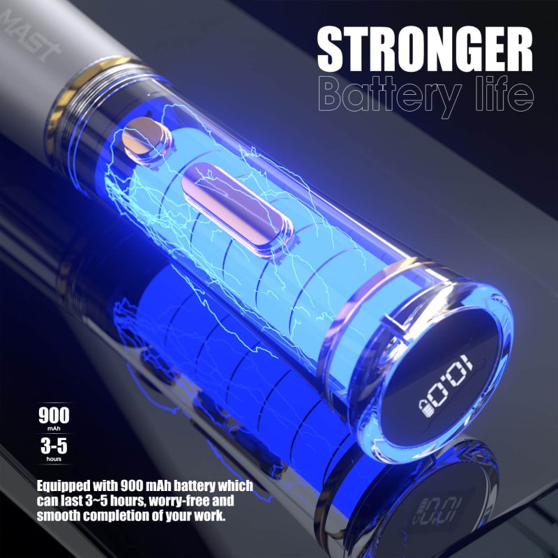 Dragonhawk Wireless Tattoo Pen Machine with 2.5MM Stroke Permanent makeup | Mast P40 INKSOULSUPPLY.COM