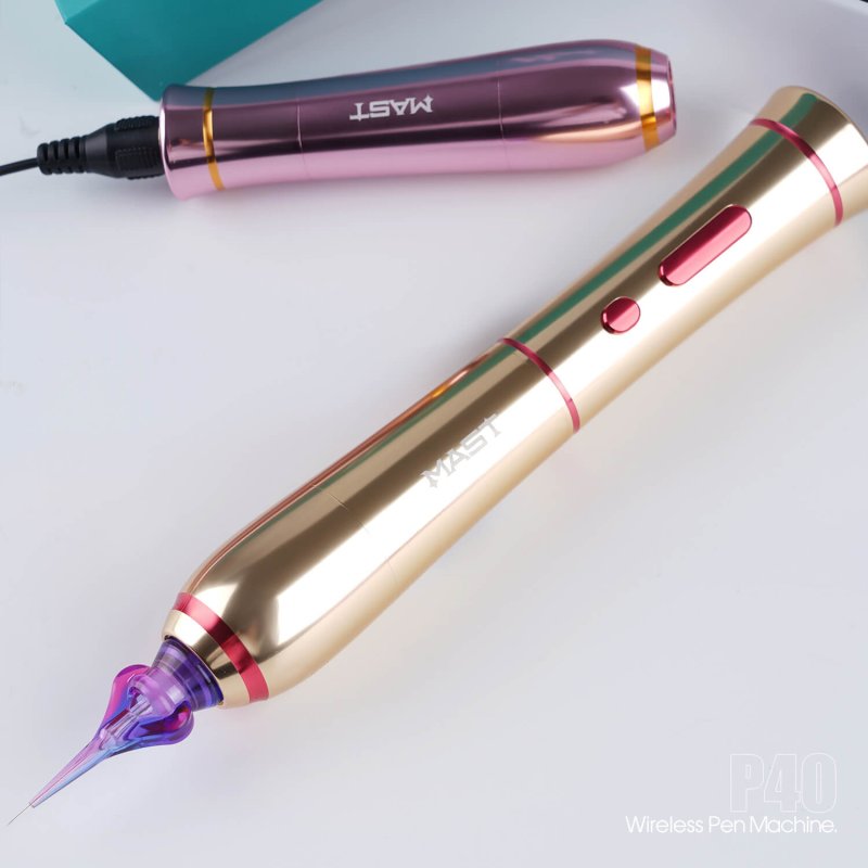 Dragonhawk Wireless Tattoo Pen Machine with 2.5MM Stroke Permanent makeup | Mast P40 INKSOULSUPPLY.COM