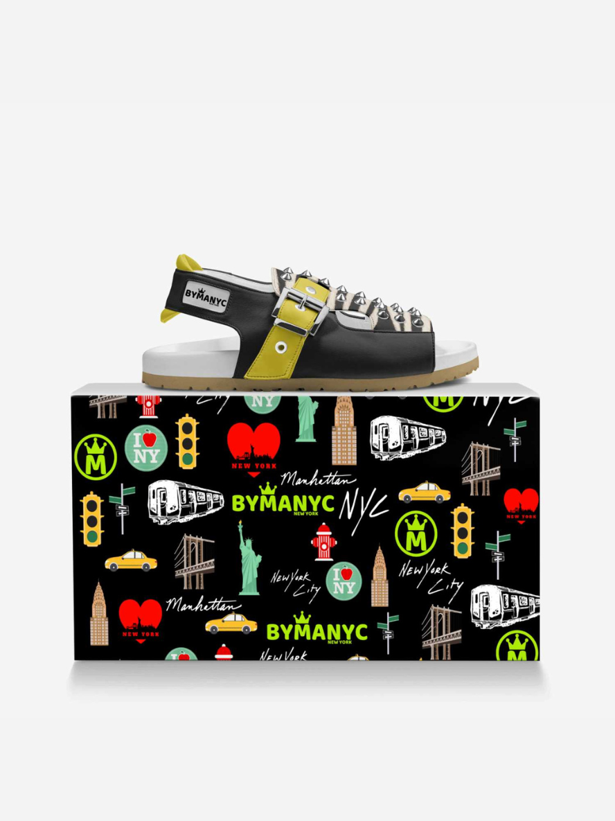 Wall Street Power Sandals | BYMANYC ® New York Eco Luxury BYMANYC ® New York