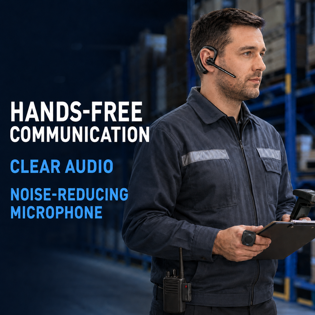 RUYAGE HB780D Bluetooth PTT Headset Kit for K-Type Walkie Talkies Ruyage Radio