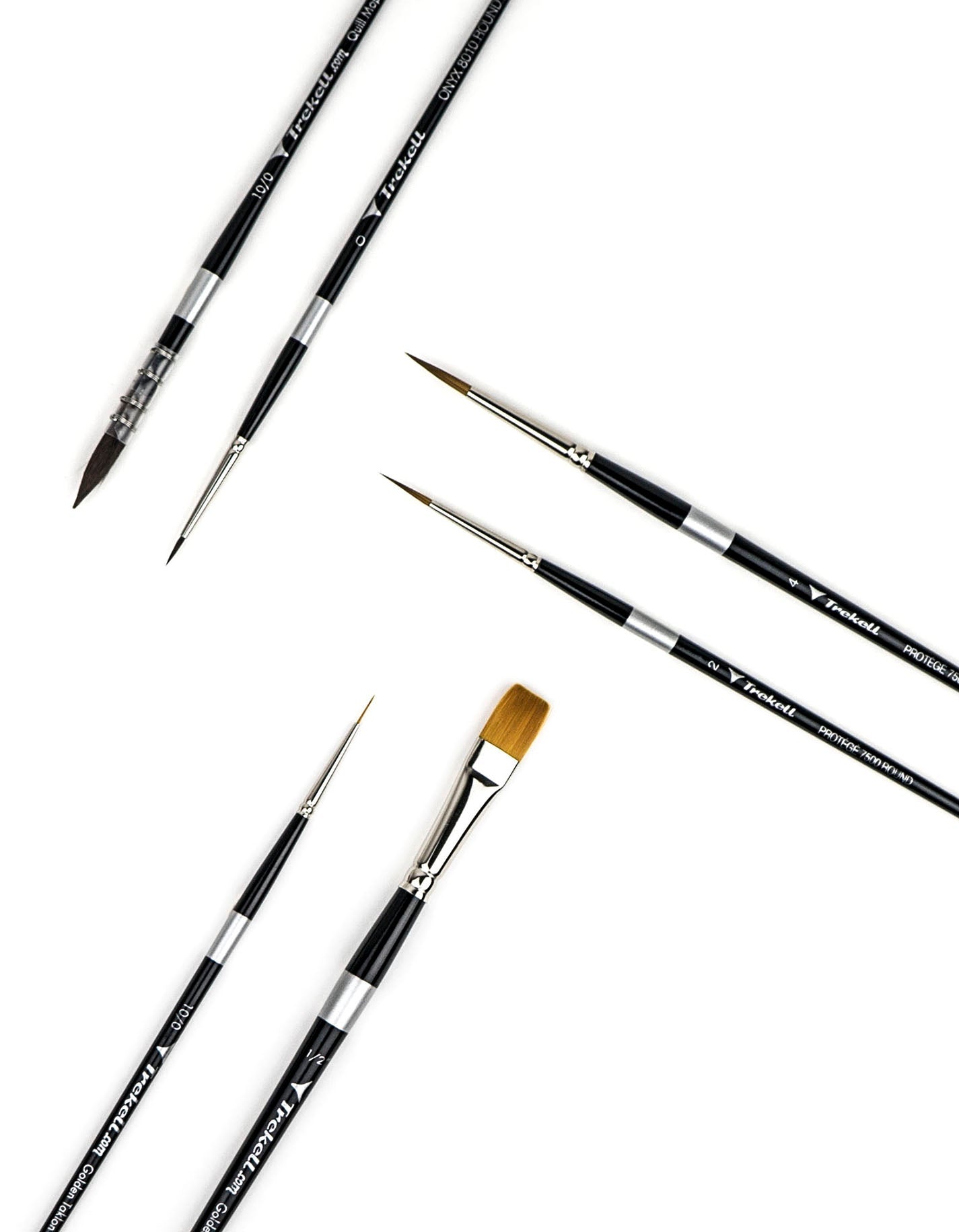 Trekell Watercolor Brush Set - Professional Brushes for Artists Trekell Art Supplies