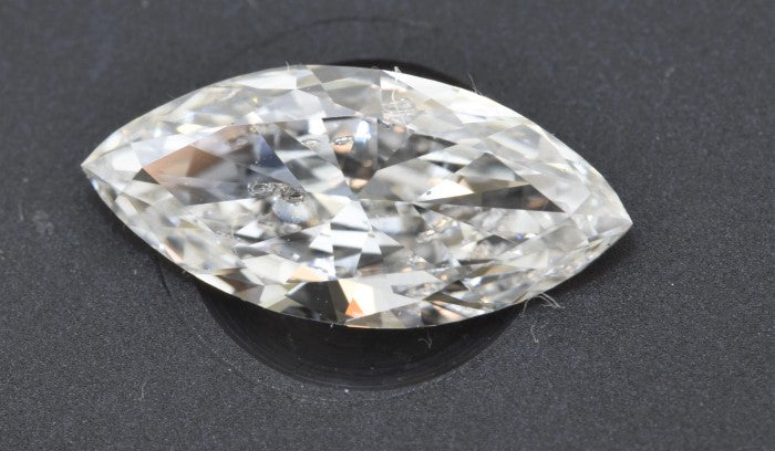 White Diamond Marquise Cut African 6mm x 3mm Micro Sized rocksolidfossils
