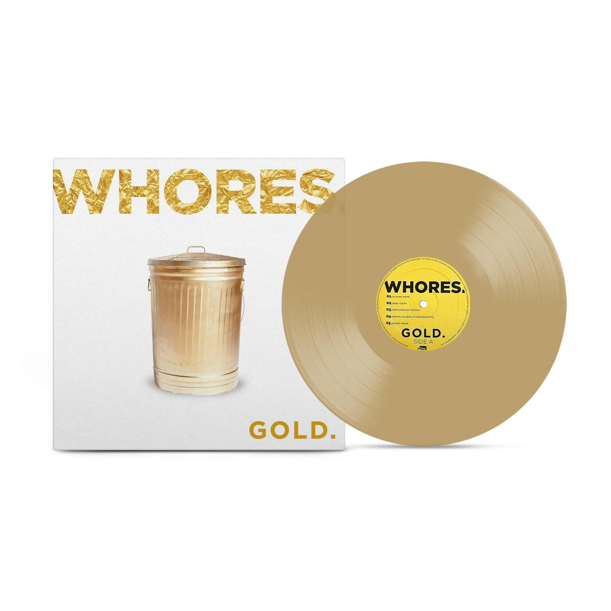 Whores. - Gold Transparent Tan Vinyl MNRK Heavy