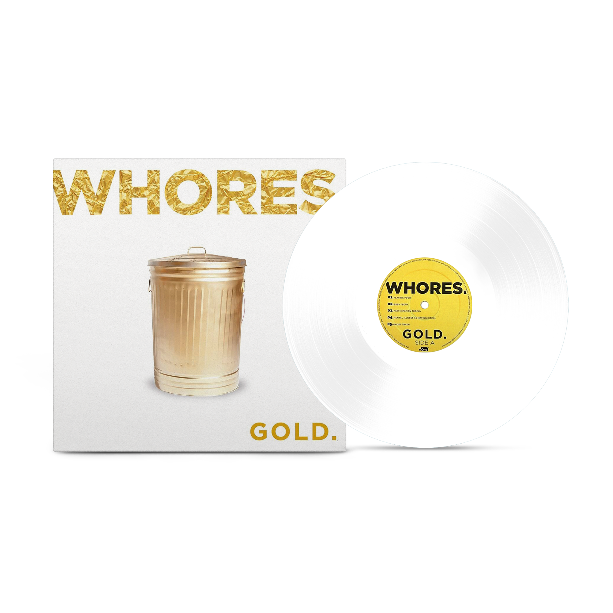 Whores. - Gold Opaque White Vinyl MNRK Heavy