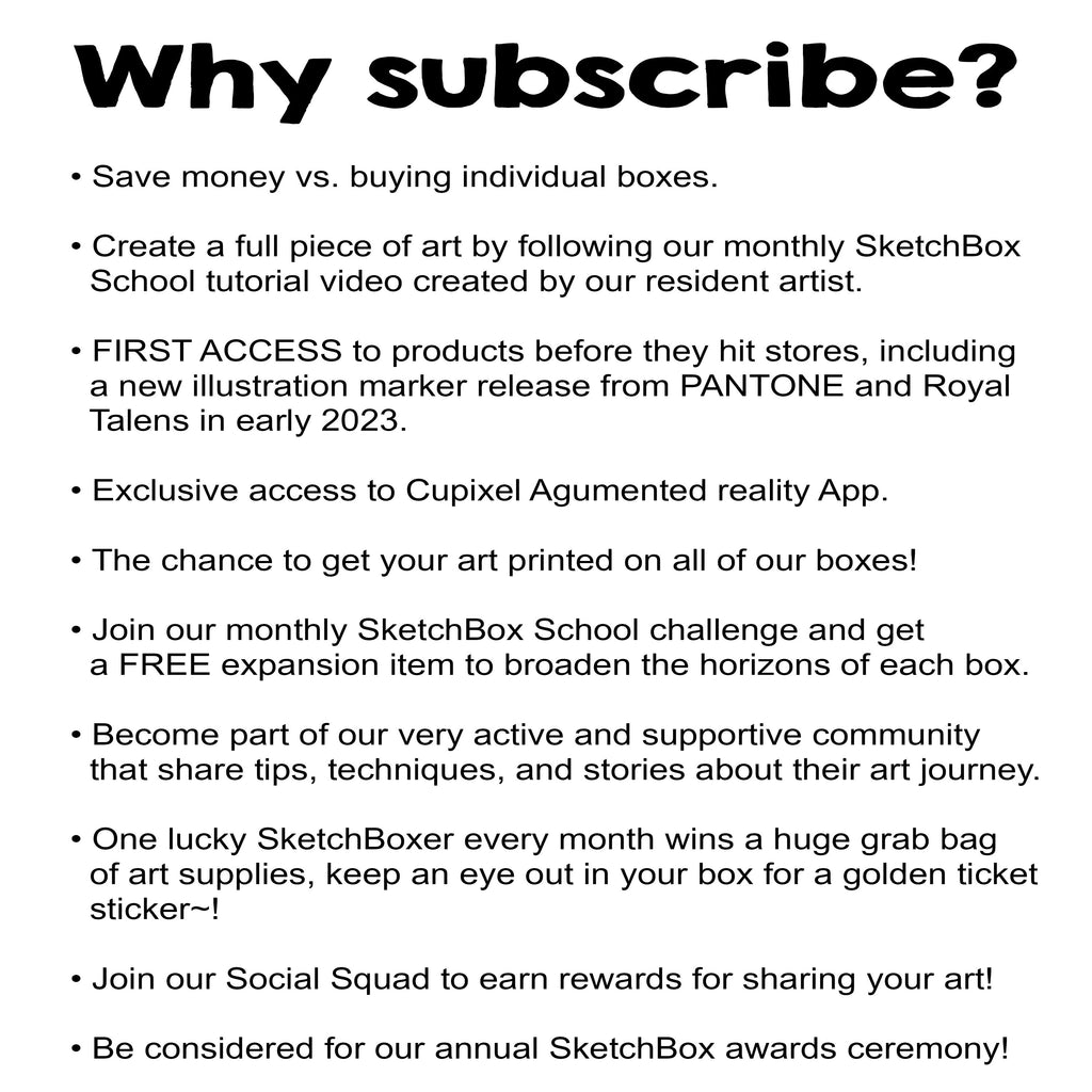 Basic SketchBox Subscription ShopSketchBox