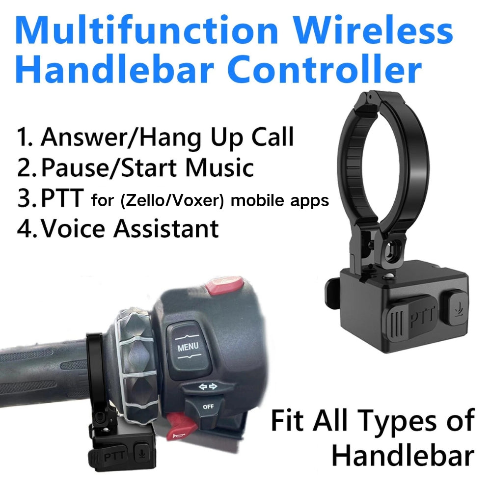 RUYAGE Motorcycle Helmet Communication System | IP67 Bluetooth Helmet Speaker Ruyage Radio