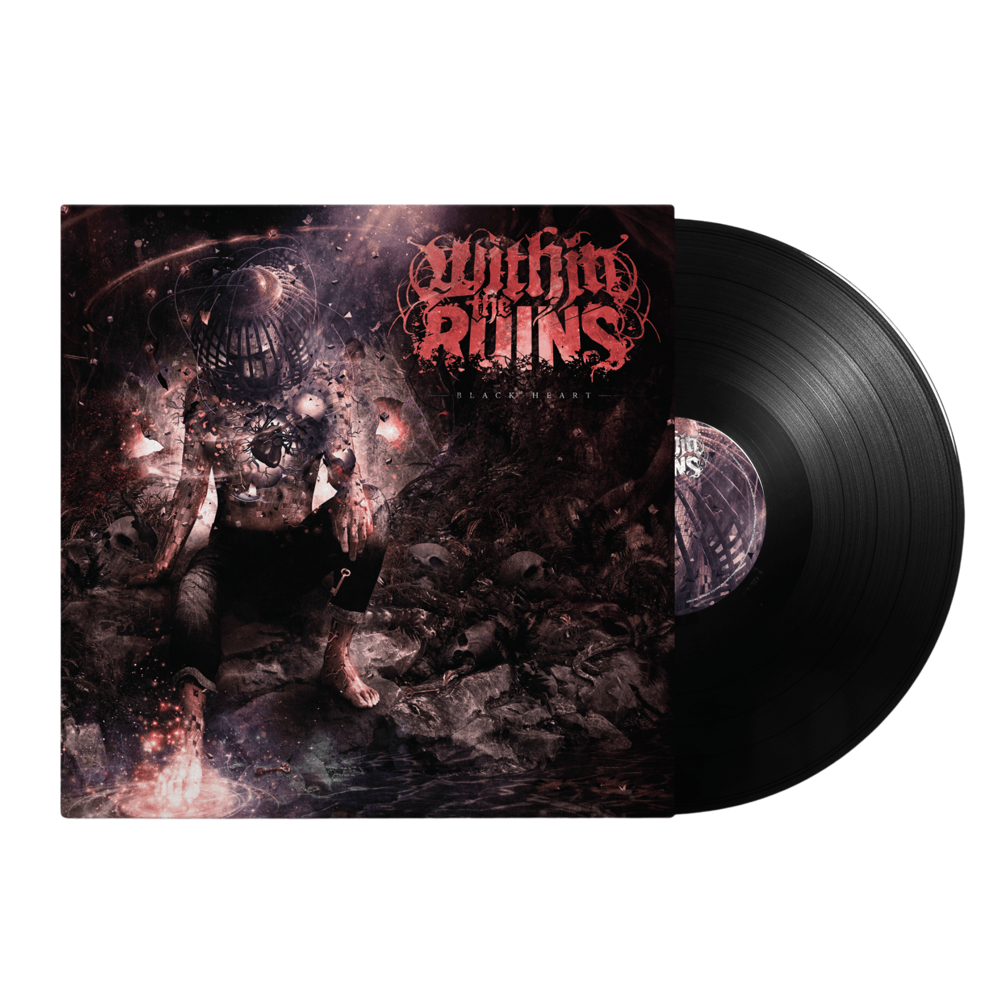 Within The Ruins – Black Heart Black Vinyl MNRK Heavy
