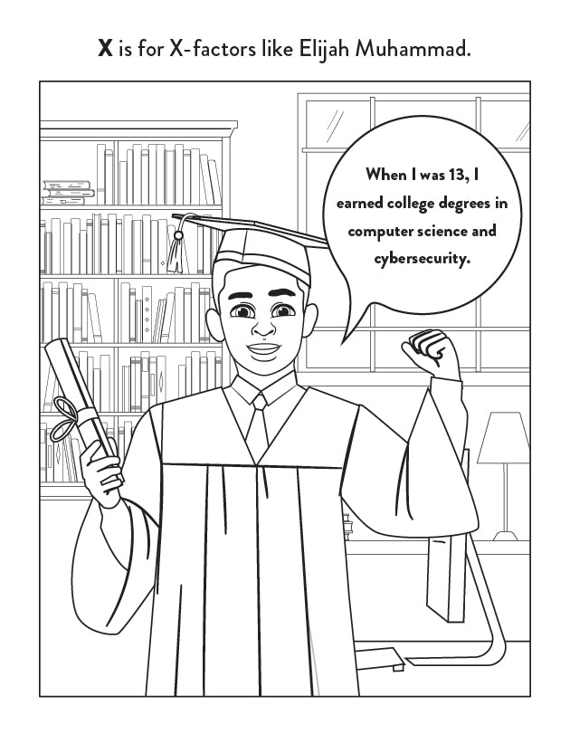 The ABCs of Cybersecurity Coloring & Activity Book HBCU Prep School