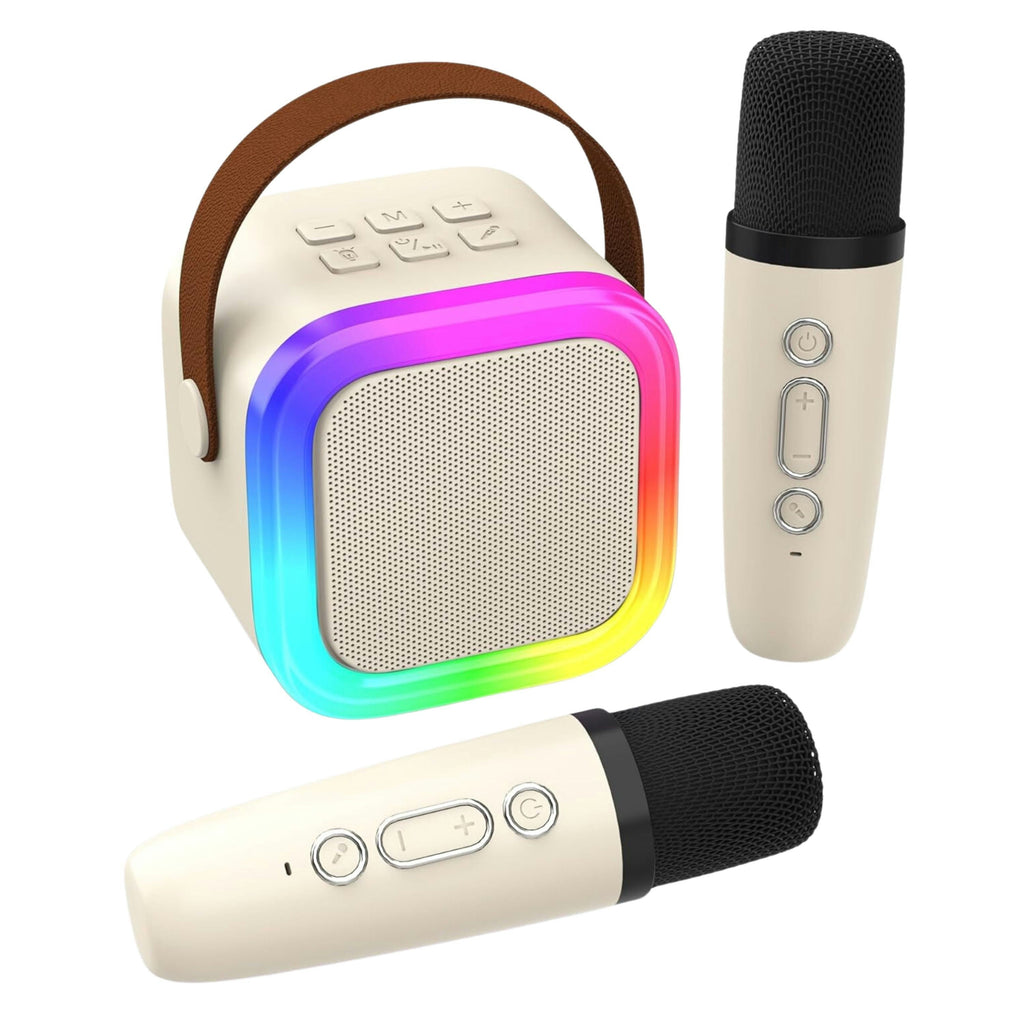 Portable Karaoke Machine – Bluetooth Speaker with Wireless Microphone, Clear and Loud Sound KENRO