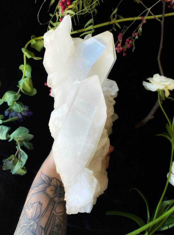 Himalayan Clear Quartz on Matrix XL - 5.8LBS A++ GRADE Keven Craft Rituals