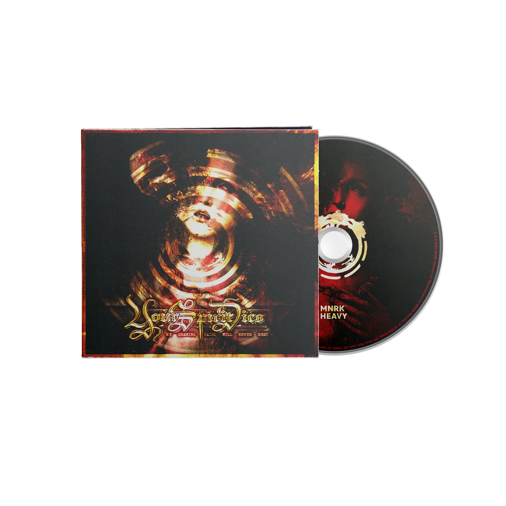 Your Spirit Dies - My Gnawing Pains Will Never Rest CD MNRK Heavy