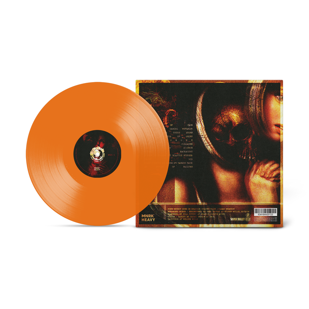 Your Spirit Dies - My Gnawing Pains Will Never Rest Translucent Orange Vinyl MNRK Heavy