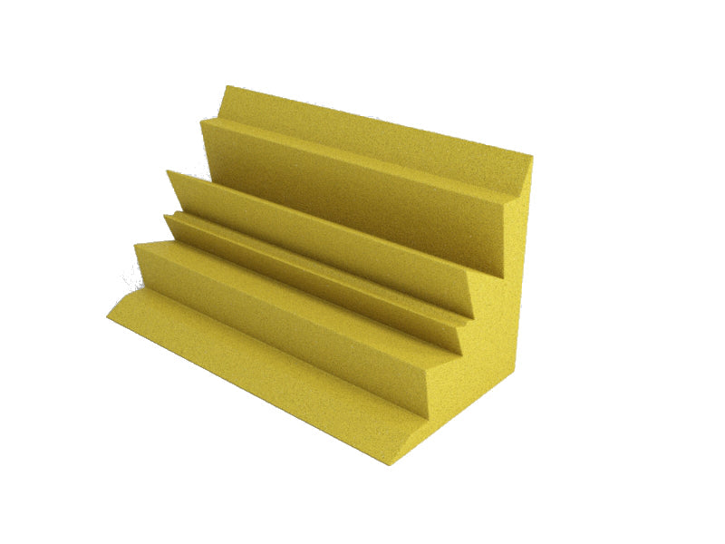 Acoustic Foam Corner Kit, 8 Bass Traps + 2 Corner Blocks, 10 Pieces SoundAssured