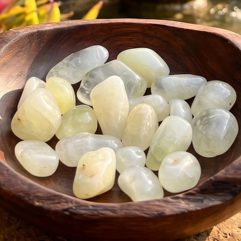 Yellow Quartz Crystal Tumbled Stones (By The Piece or Pound) Amazing Crystals