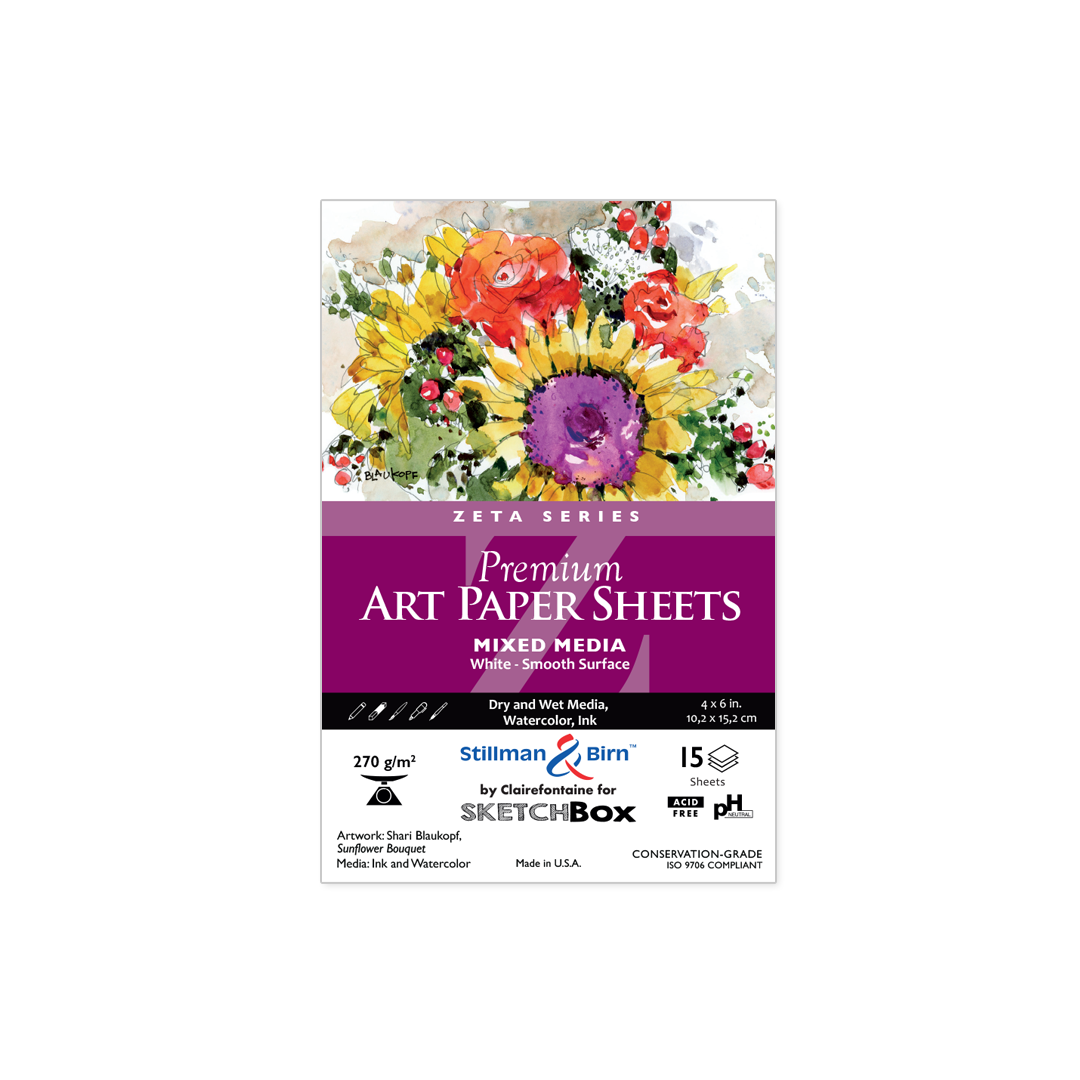 Stillman & Birn Zeta Mixed Media Paper--White ShopSketchBox