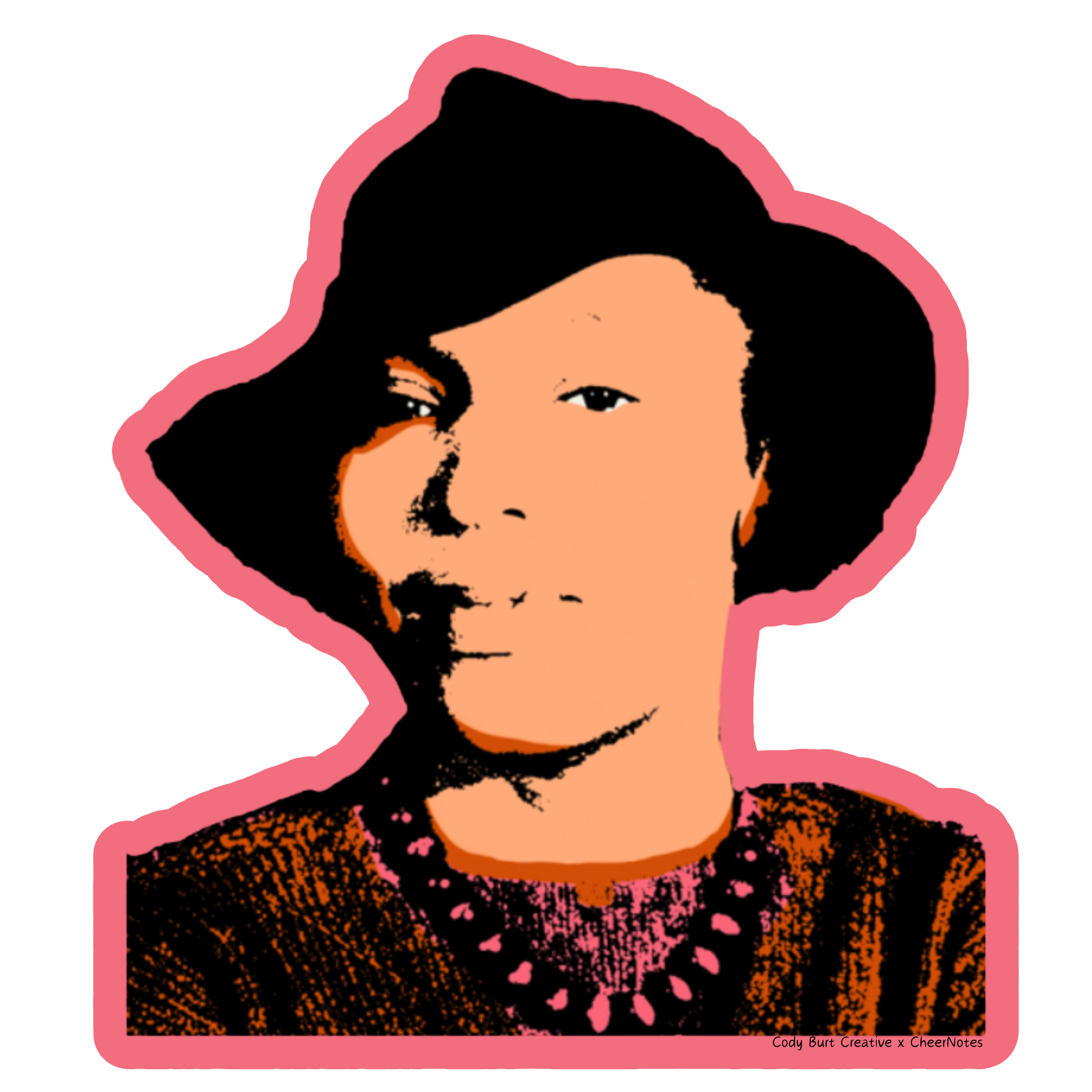 Zora Neale Hurston Sticker CheerNotes