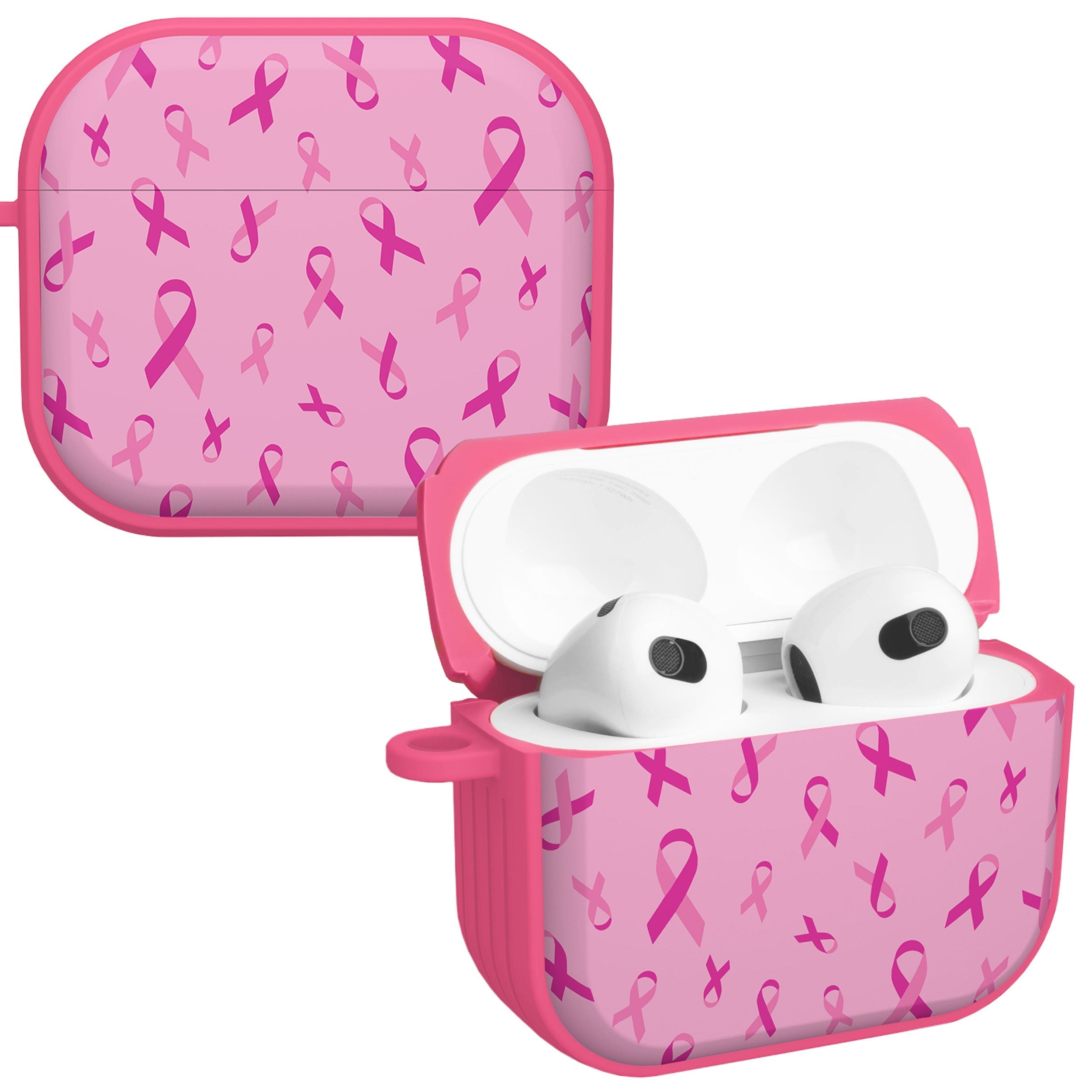 Breast Cancer Awareness HDX Apple AirPods Gen 3 Case Cover Affinity Bands