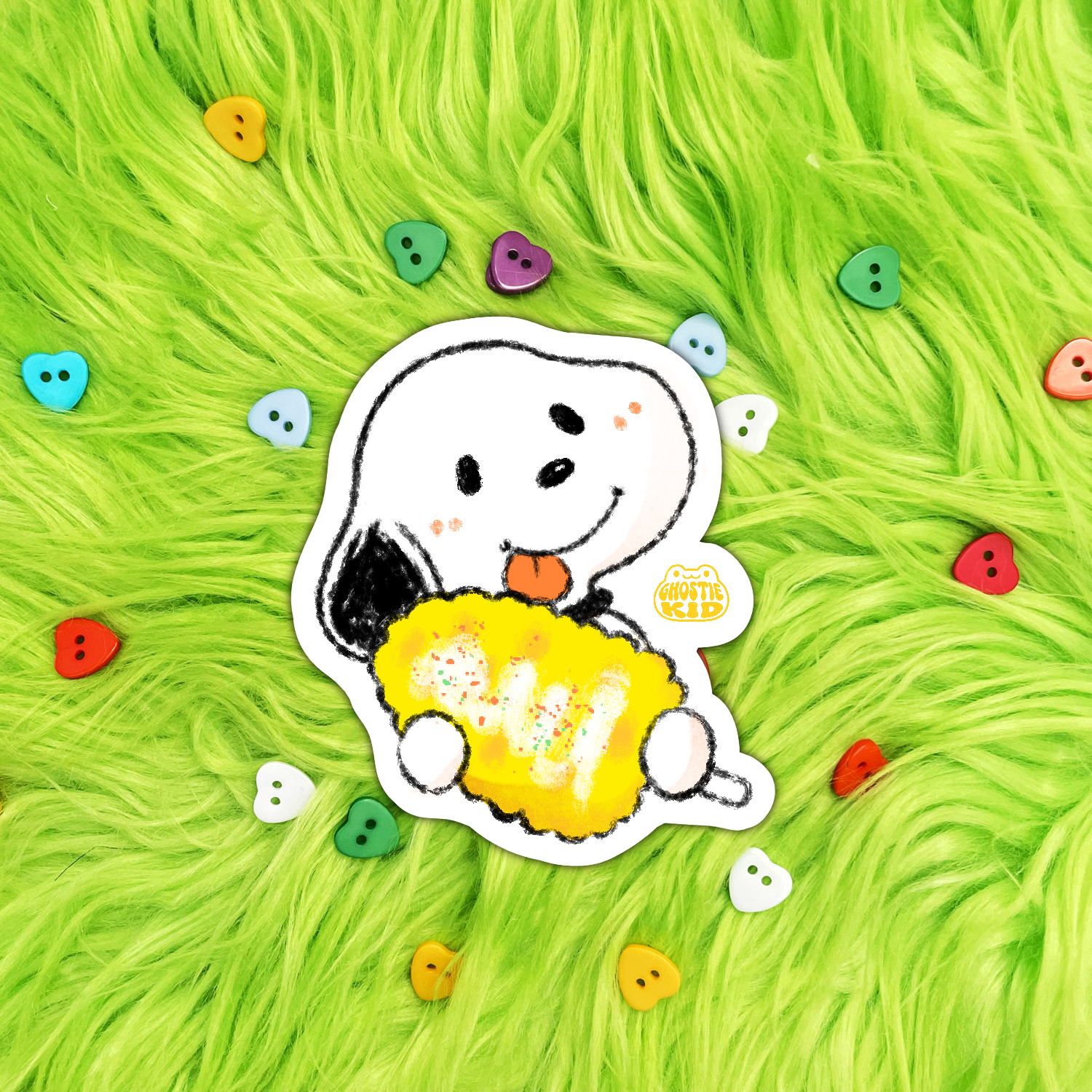 Elote Esnupi | Vinyl Sticker Tia Chucha's Centro Cultural & Bookstore