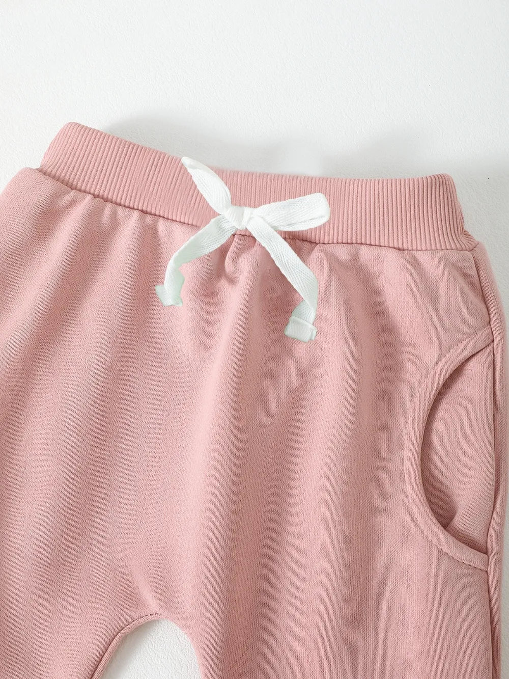 Baby and Toddler Girls Letter Graphic Sweatshirt and Pants Set NicholesGifts