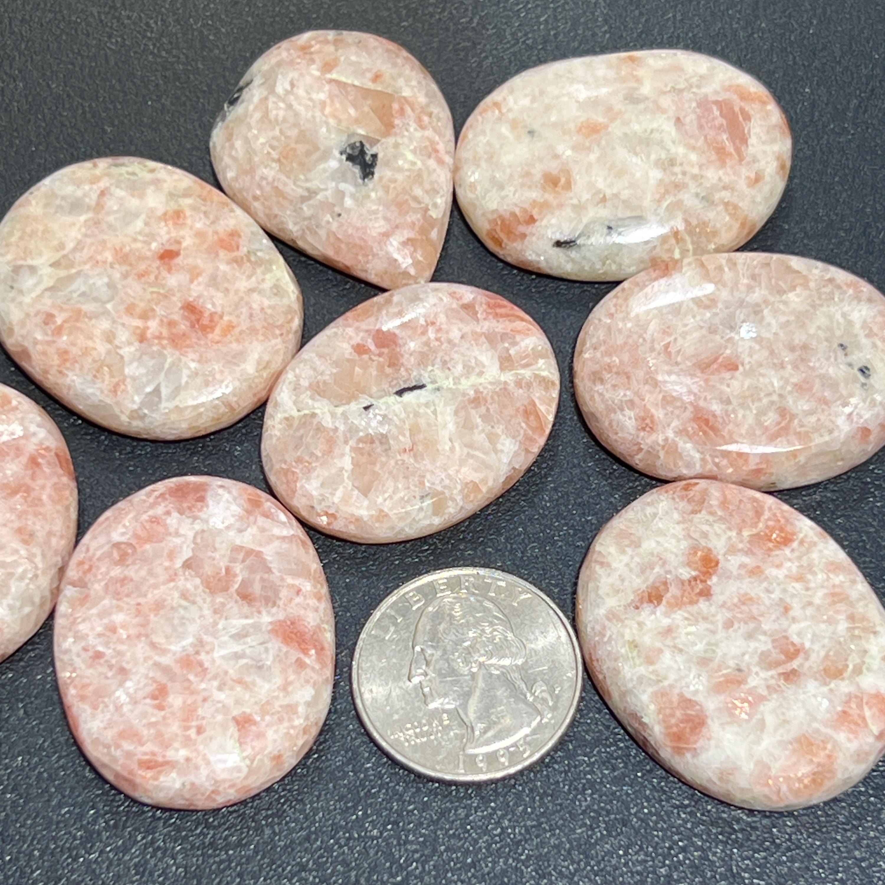 Sunstone Heliolite Cabochons Wholesale Jewelry Necklace Making Supply Amazing Crystals