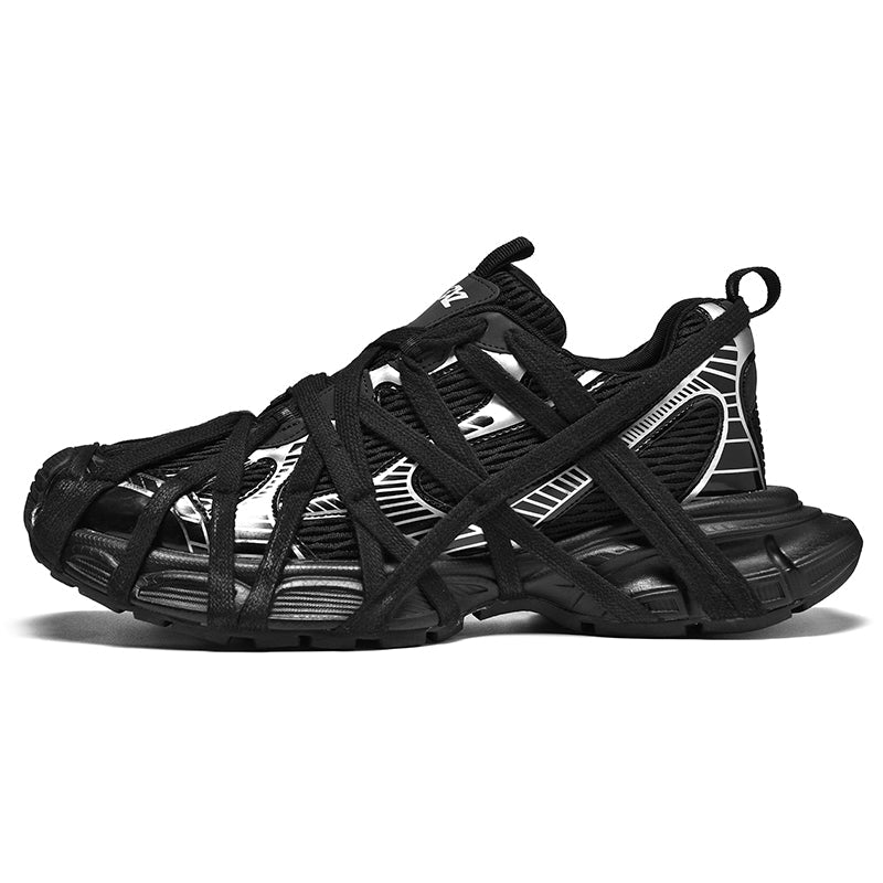 S2510 Black Mummy Sneakers Niepce