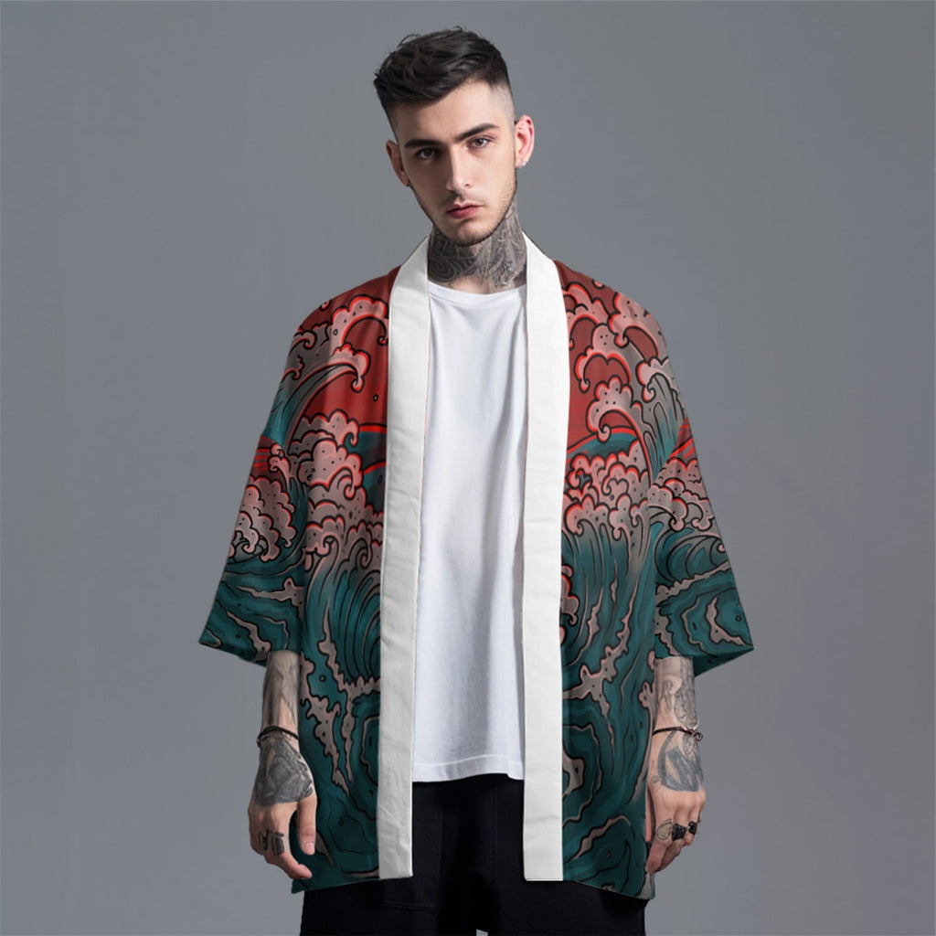 K08 Fading Sun Kimono Niepce