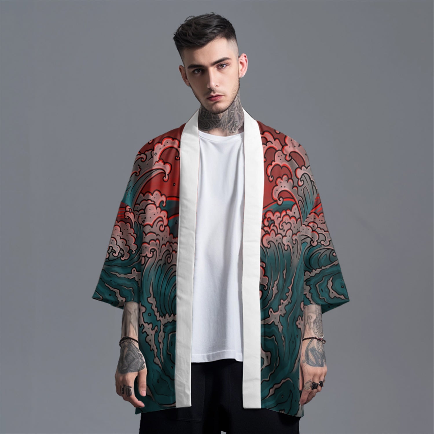 K08 Fading Sun Kimono Niepce
