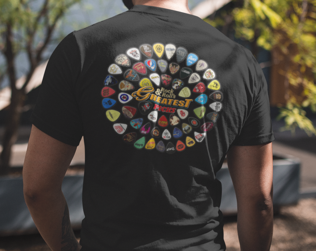 Greatest Rock N Roll Picks, Music Band Tee Taboo