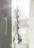 1.5 inch Crystal French Cut Suncatcher Fashion Hut Jewelry
