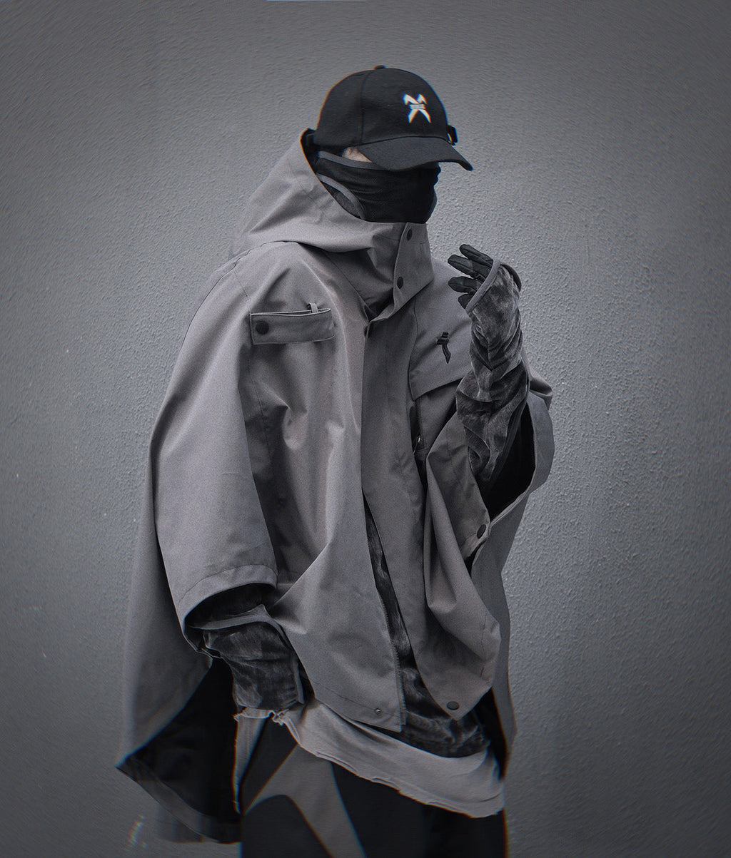 HiJ40 Grey I-Tech Poncho Niepce