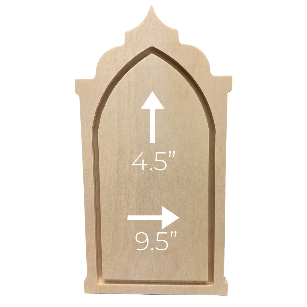 Trekell Gothic Abbey Floater Panel - Wooden Painting Canvas + Frame Trekell Art Supplies