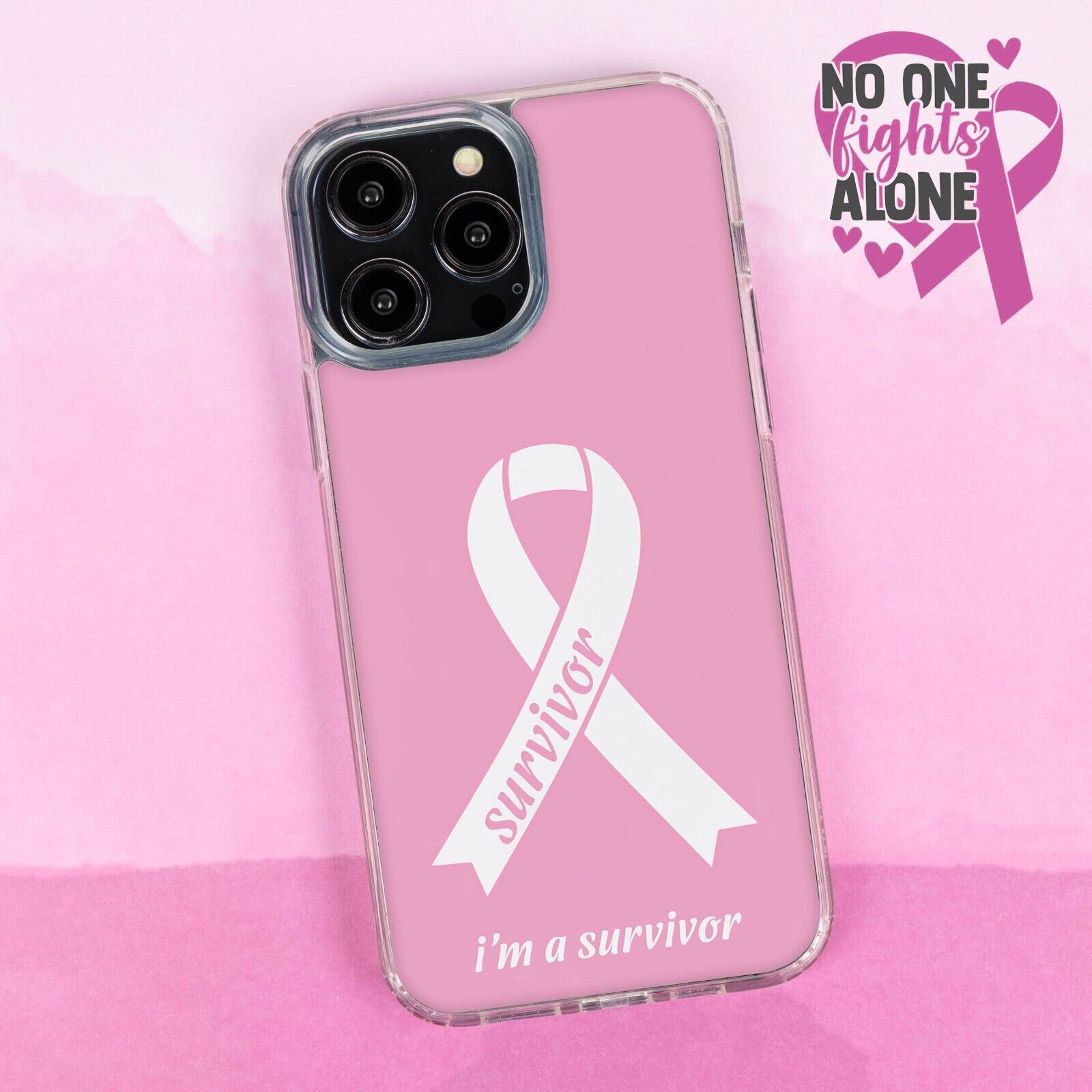 Breast Cancer Awareness HD Apple iPhone 16 Mag-Safe Phone Case Affinity Bands