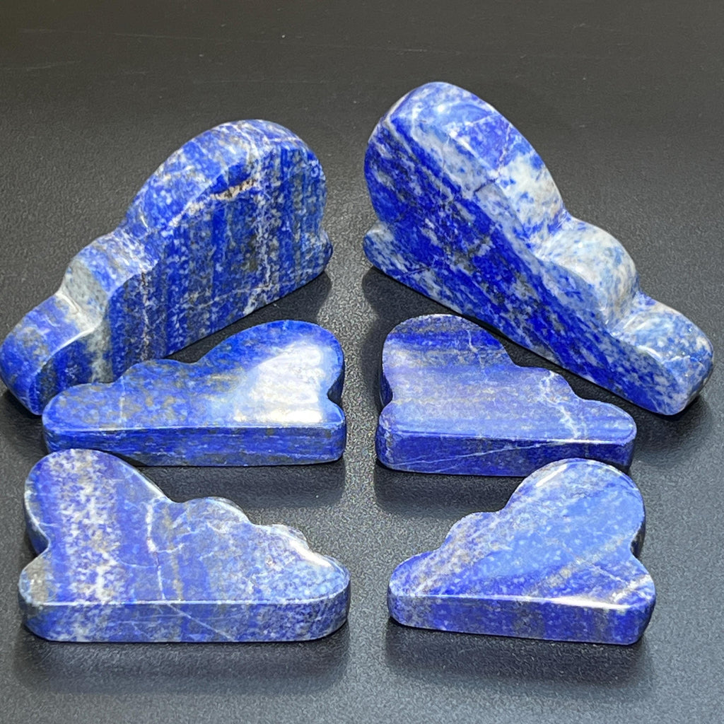 Lapis Lazuli Cloud Shape Carving (Mixed Sizes) Amazing Crystals
