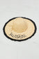 Fame Sunshine Straw Fringe Hat