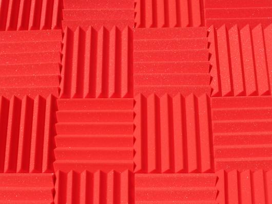 Easy Mount Acoustic Foam Kit - 12x12x2" Acoustic Foam Panels With Adhesive - Wedge Style - 4 Pack SoundAssured