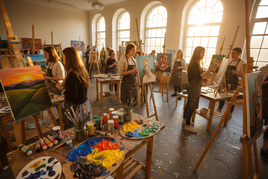 acrylic paint class