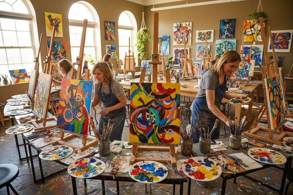 acrylic paint class
