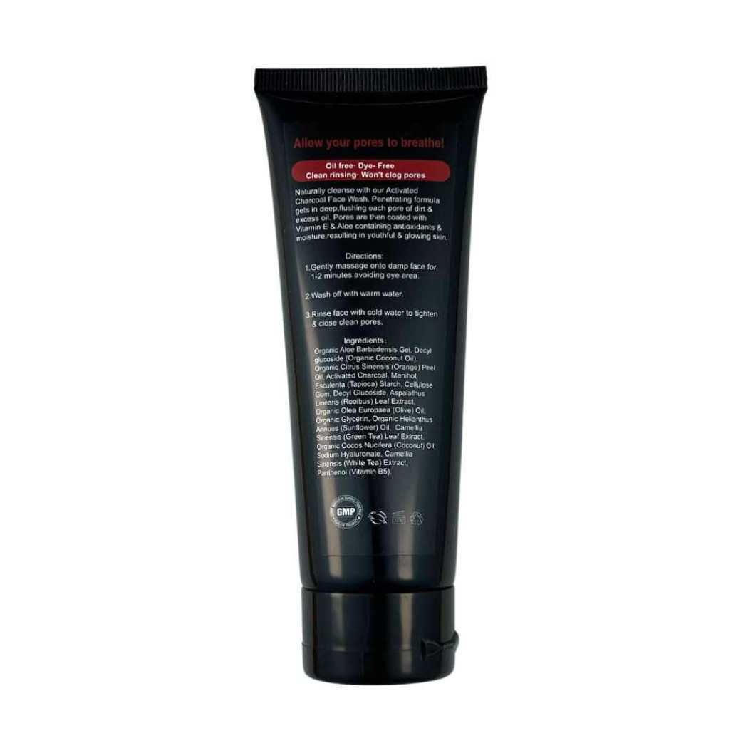 Activated Charcoal Face Wash Shave Essentials