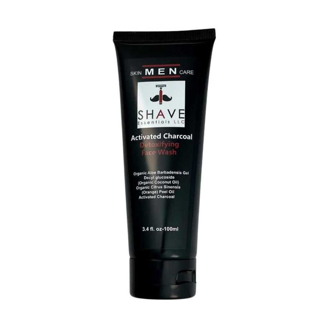 Activated Charcoal Face Wash Shave Essentials