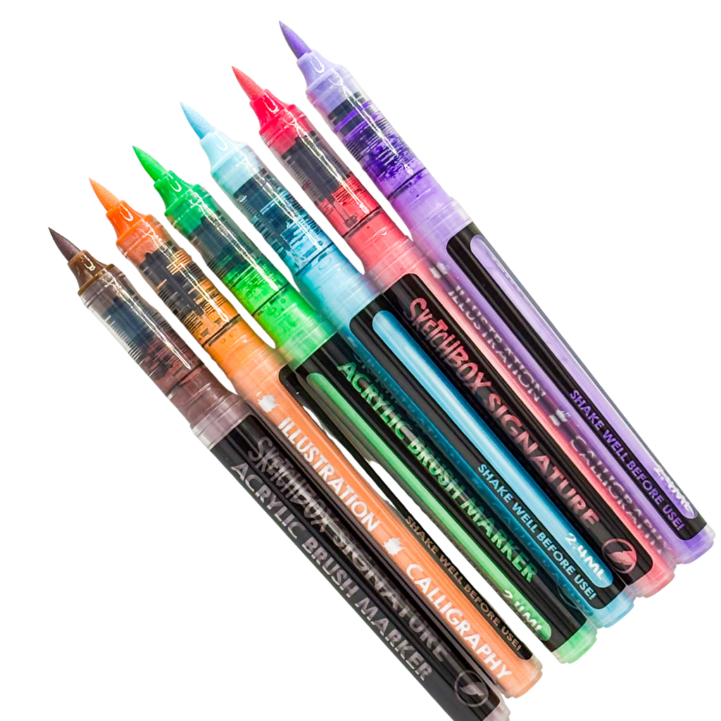 SketchBox Signature Paint Marker- 6 Set ShopSketchBox