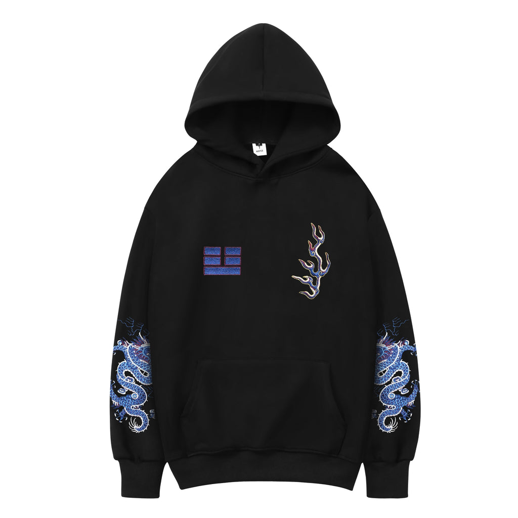 KH9110 Blue Lightning Hoodie Niepce