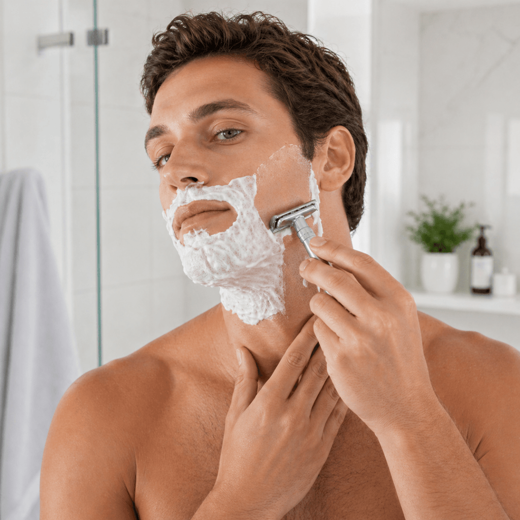 Adjustable Double-Sided Safety Razor Shave Essentials