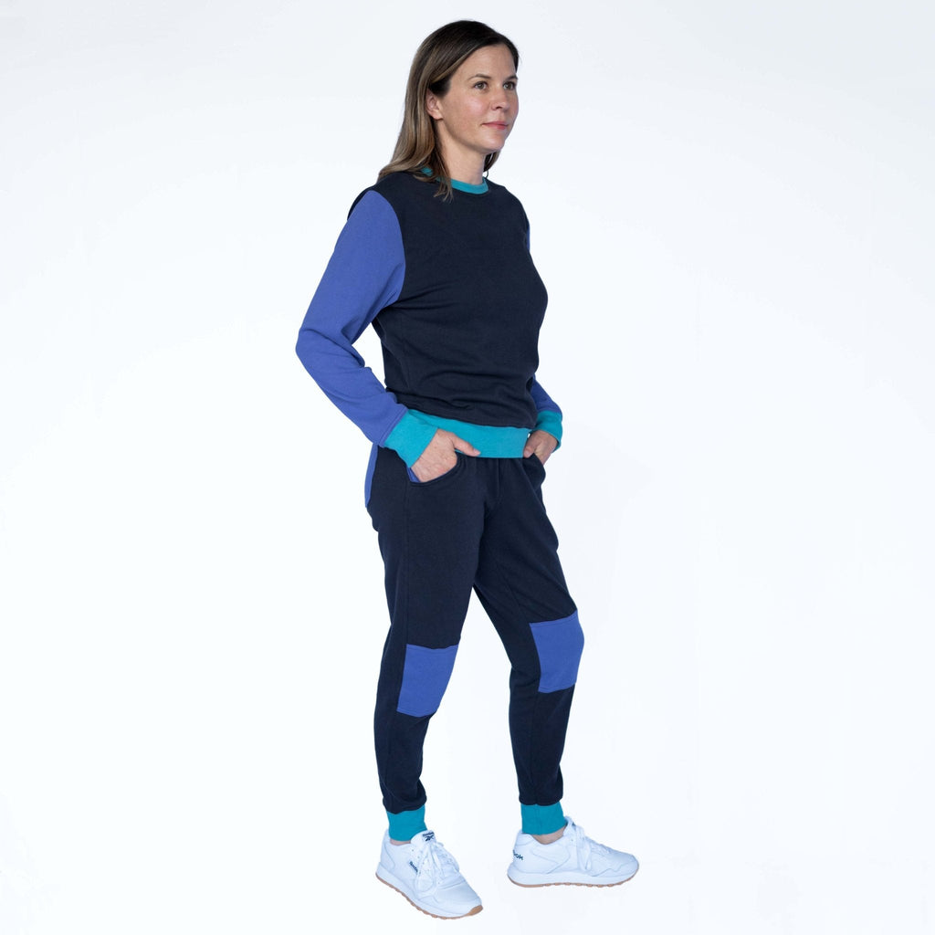 Adult Colorblock Joggers Peace House Studio