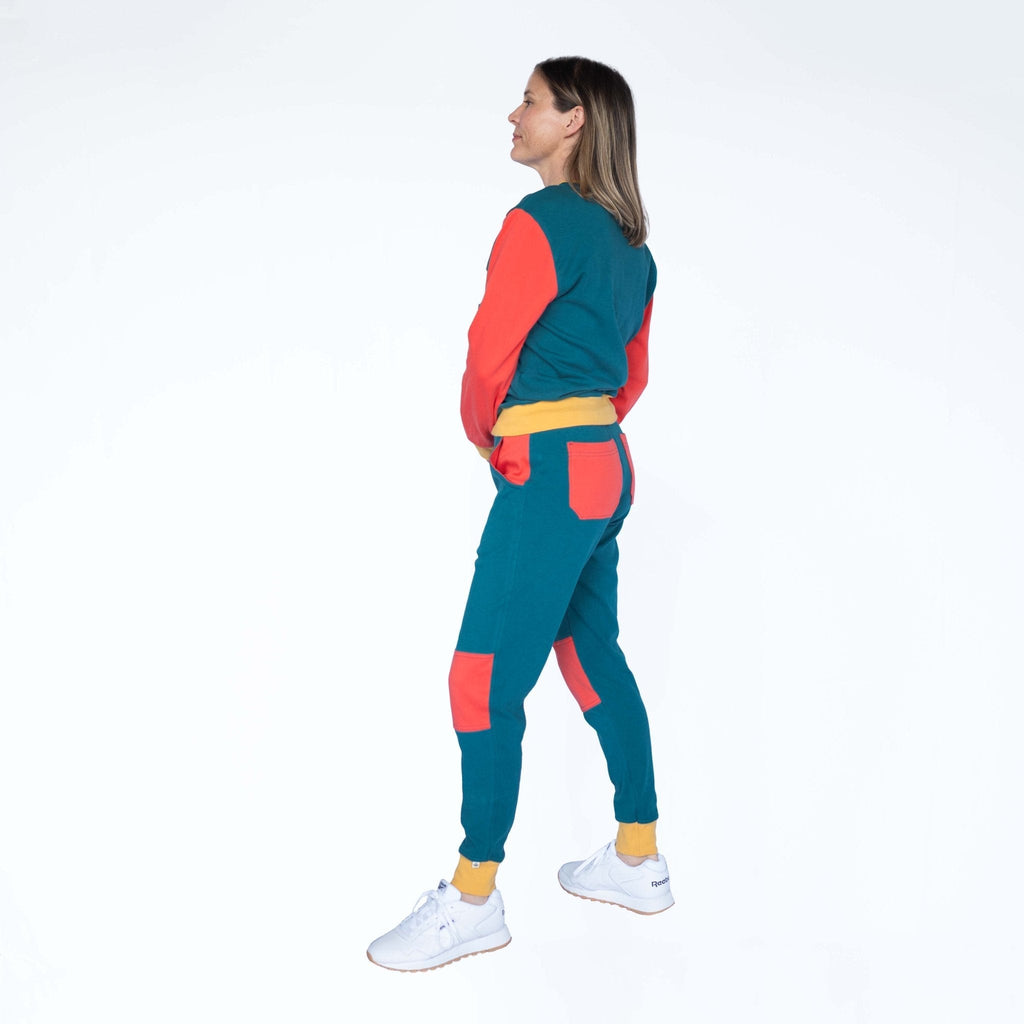 Adult Colorblock Joggers Peace House Studio